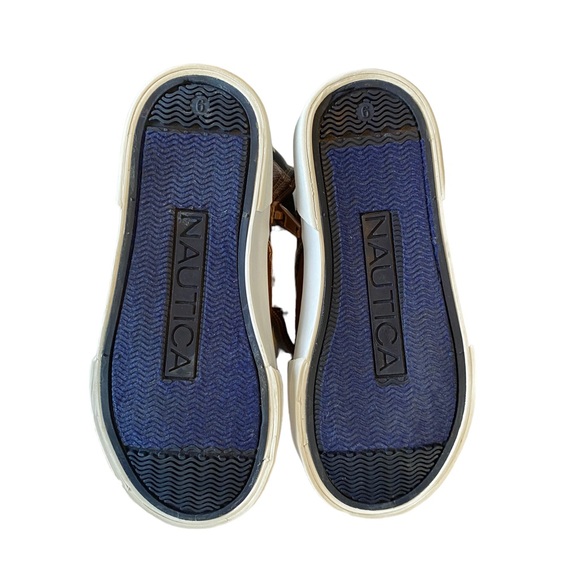 LIKE NEW! Nautica Toddler Chukka Boots with Lace-Up and Zipper Ankle - Picture 8 of 9